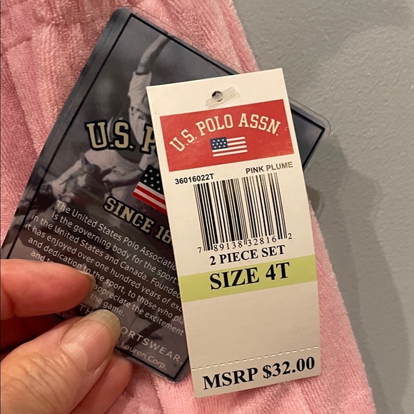 Pink girls polo sundress new size 4 teeey cloth polo brand - Picture 5 of 5